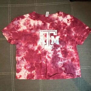 Aggie Tie-Dye T-Shirt - Red